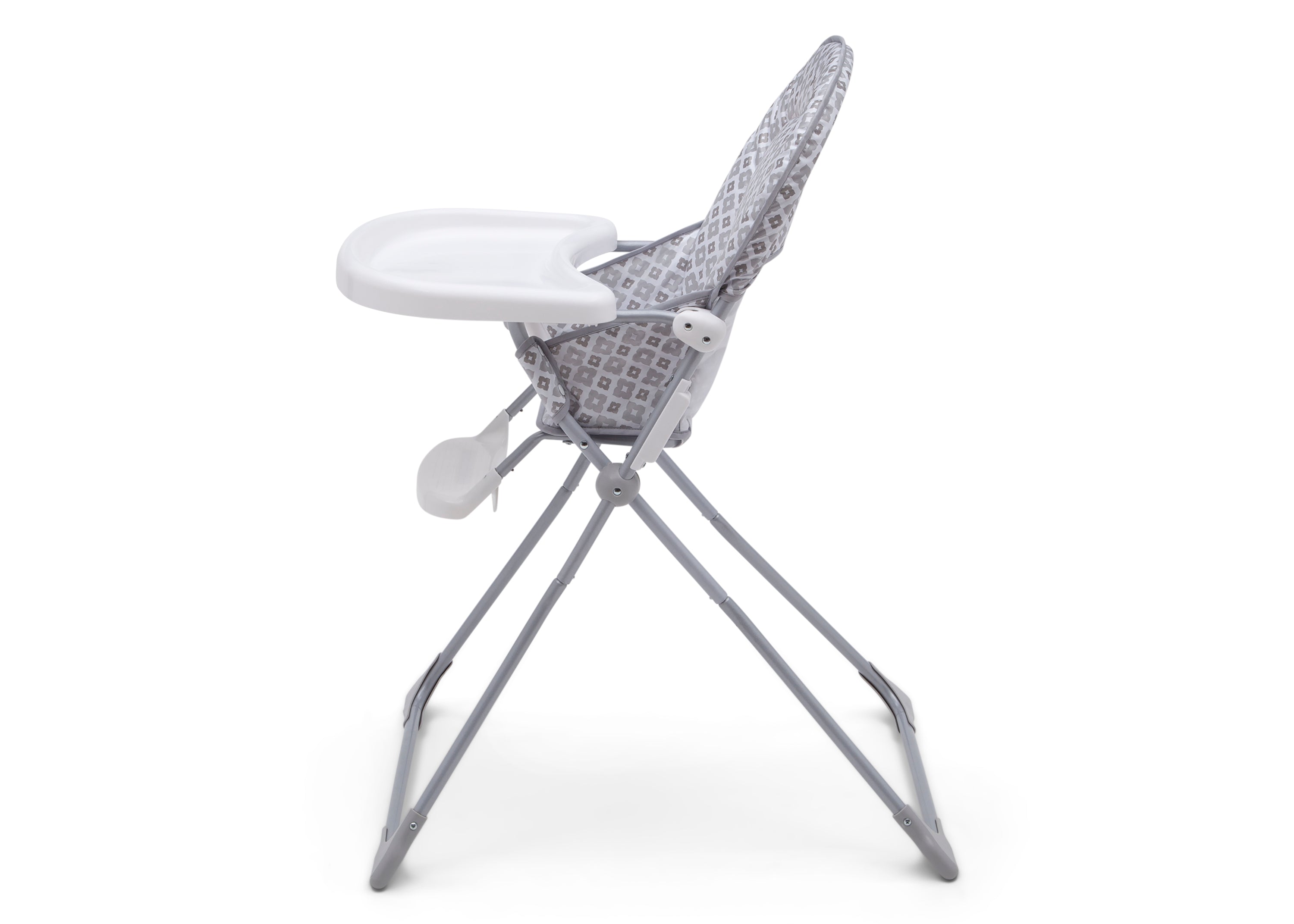 EZ Fold High Chair - Portable Baby Feeding Chair with Adjustable Height & Easy Storage - Perfect for Home, Travel & Restaurants