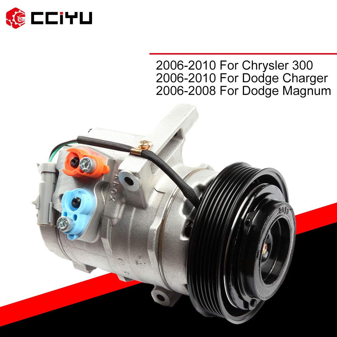 AC Compressor for Chrysler 300 & Dodge Charger 2.7L/3.5L 2006-2010 - Car Air Conditioning Replacement