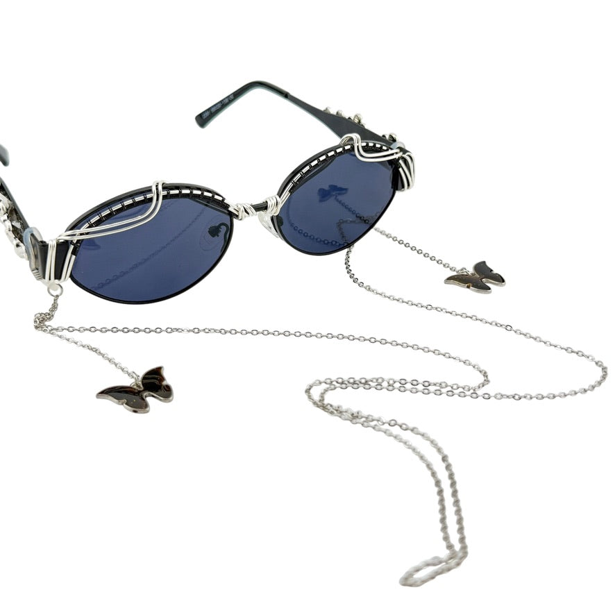 Twilight Bloom Limited Edition Necklace with Chain - Elegant Floral Pendant for Women, Perfect for Parties, Weddings & Special Occasions