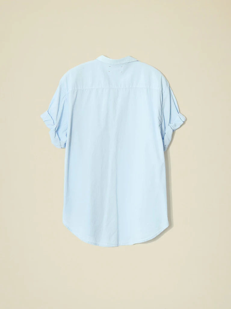Channing Shirt for Men - Soft Baby Blue Casual Button Down Shirt | Perfect for Office, Date Night & Summer Outfits