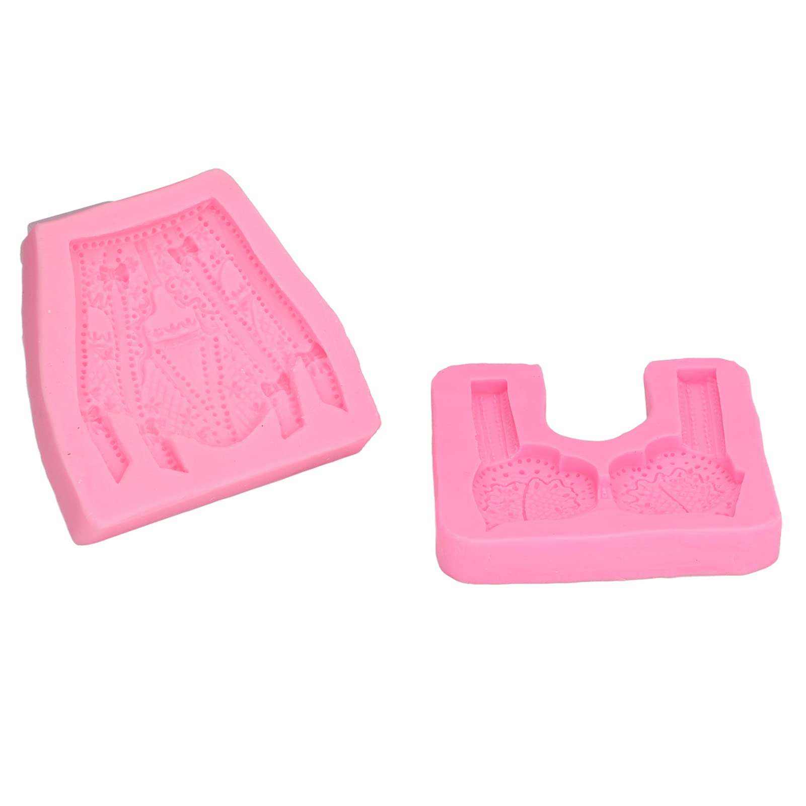 2PCS Silicone Bikini Cake Molds - Fondant & Chocolate Mold for DIY Dessert Decorations - Perfect for Birthday Cakes, Cupcakes, and Baking Parties