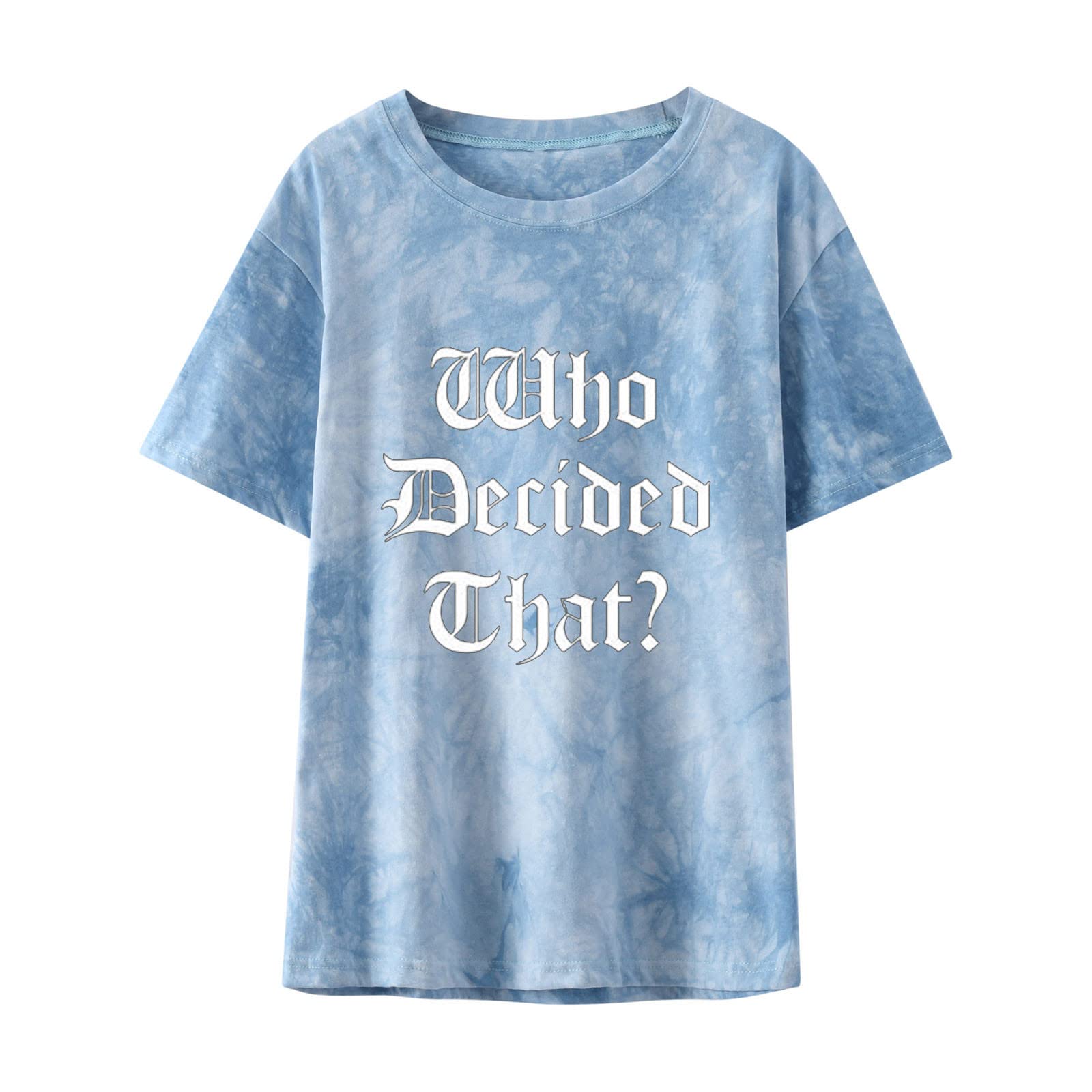 Women's Casual T-Shirts - Summer Cute Printed Tee, Loose Fit Plus Size Short Sleeve Blouse | Comfortable & Sexy Tunic Top for Everyday Wear, Outings & Date Nights