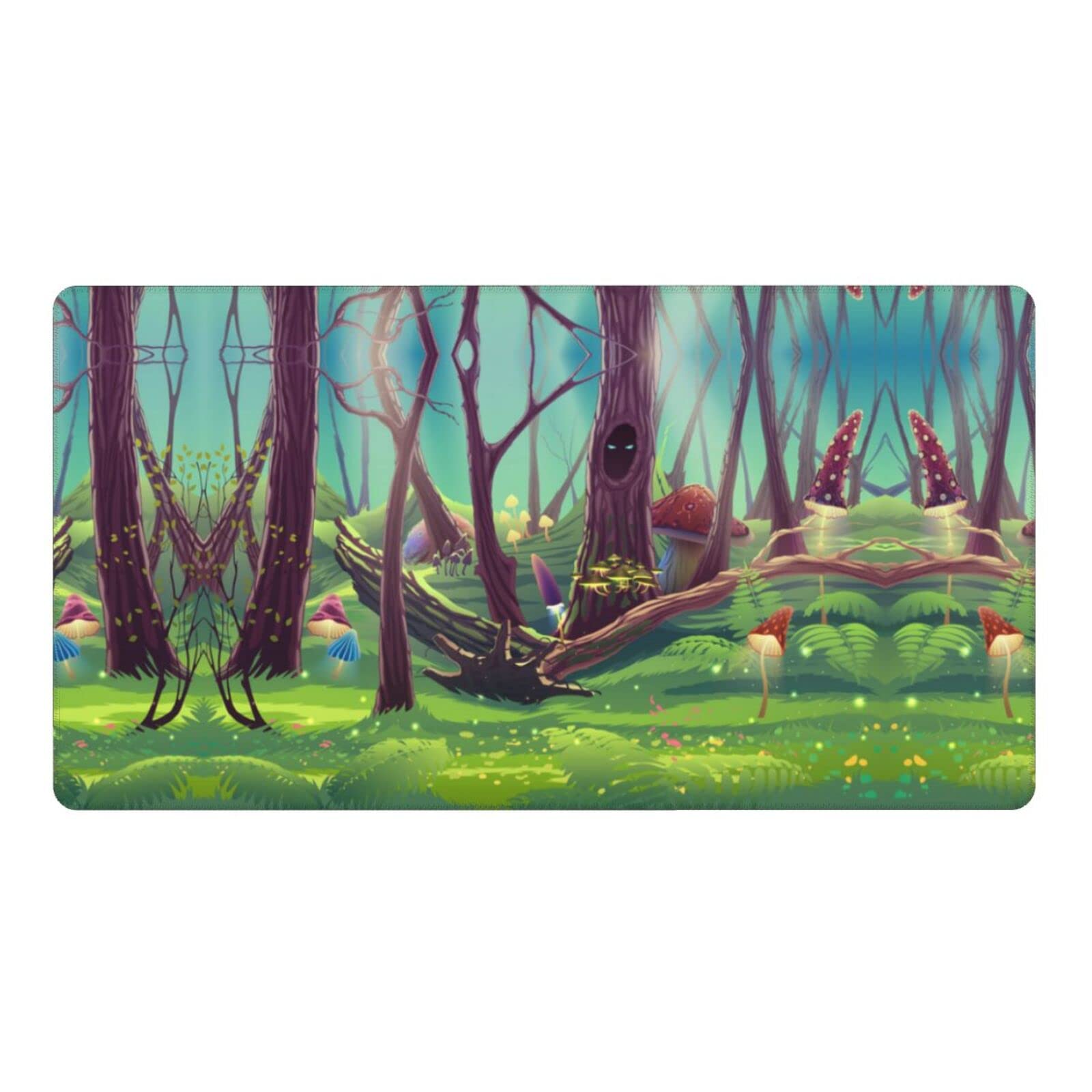 Fantasy Landscape Large Mouse Pad - Extended Gaming Mouse Mat with Nature Design for Computer & Keyboard - Perfect for Gaming, Office Work & Home Use