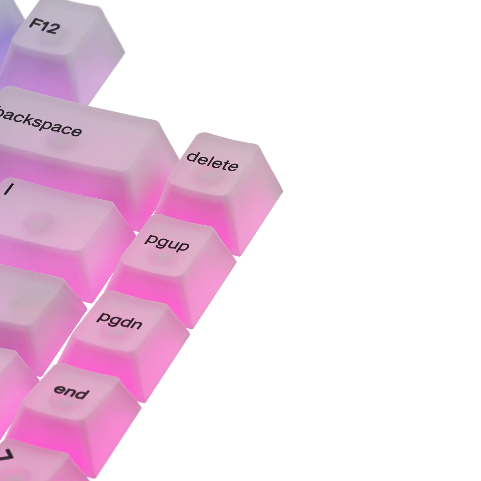 Polychroma Keycaps for Mechanical Keyboards - Custom RGB Backlit Keycaps for Gaming & Typing - Perfect for PC, Mac & Laptop Keyboards (US Layout)