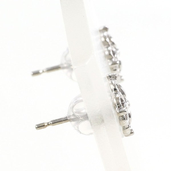 14K White Gold Earrings for Women - Elegant Diamond Stud Earrings for Everyday Wear, Gift for Her, Wedding, Anniversary & Special Occasions