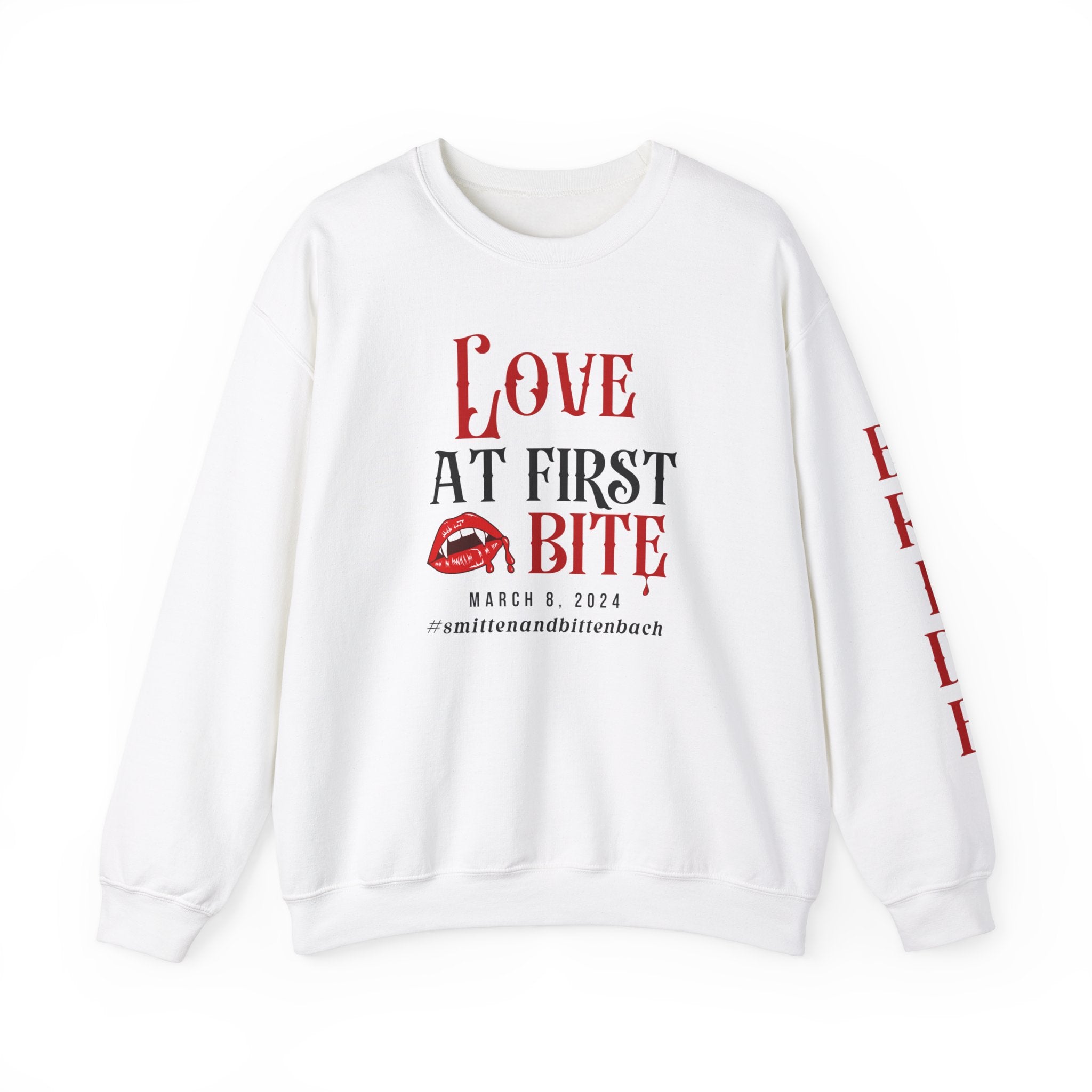 Custom Vampire Bride Sweatshirt - Gothic Halloween Costume & Casual Wear for Women - Perfect for Halloween Parties, Cosplay, and Everyday Fashion