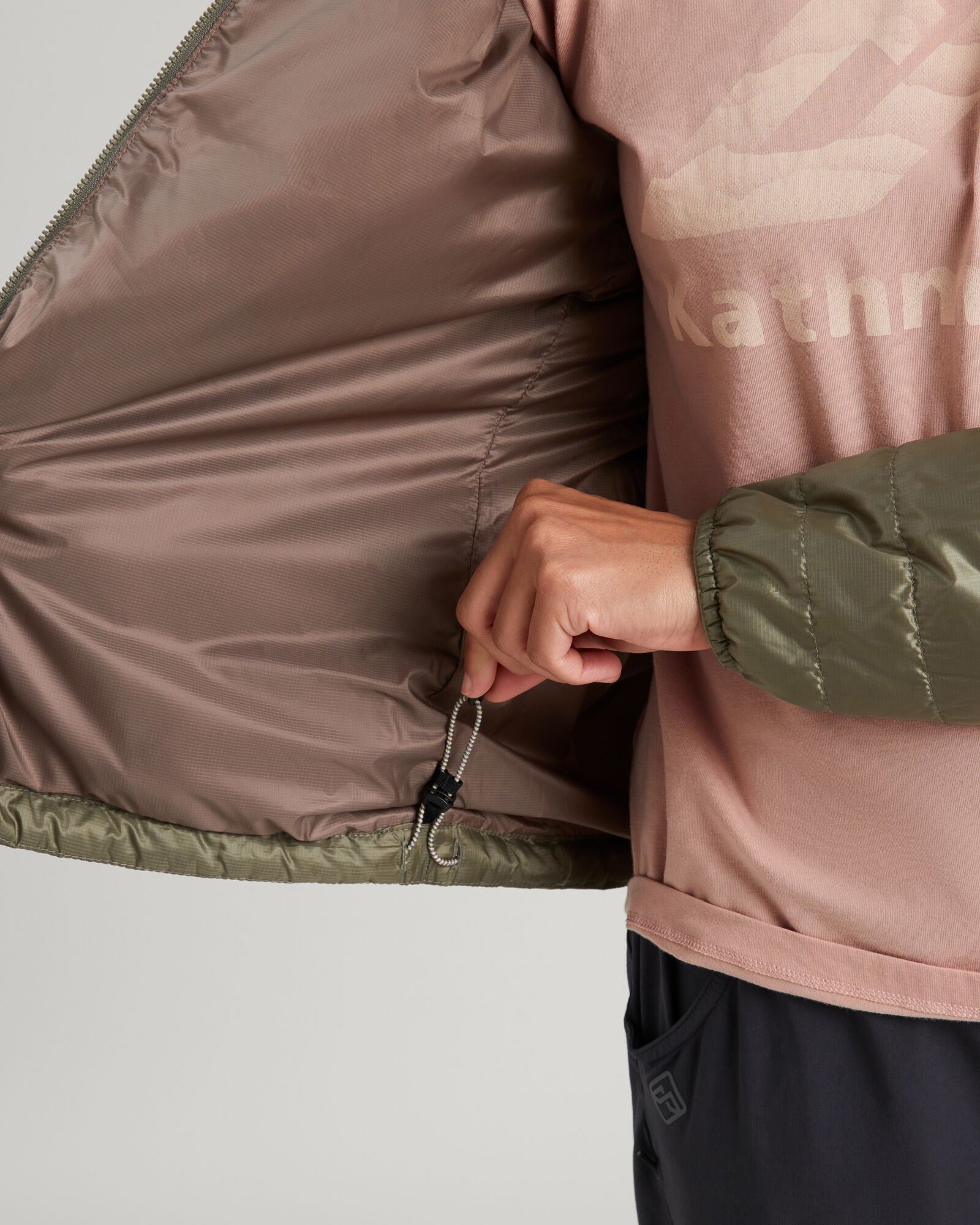 Heli R Women's Lightweight novaLOFT Hooded Jacket - Water-Resistant Winter Coat for Hiking & Outdoor Activities - Beech Color