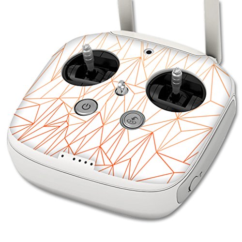 DJI Phantom 3 Pro Skin Wrap - Premium Vinyl Sticker Cover for Drone & Controller | Durable Protection with Fiery Poly Design | Perfect for Outdoor Flying & Photography