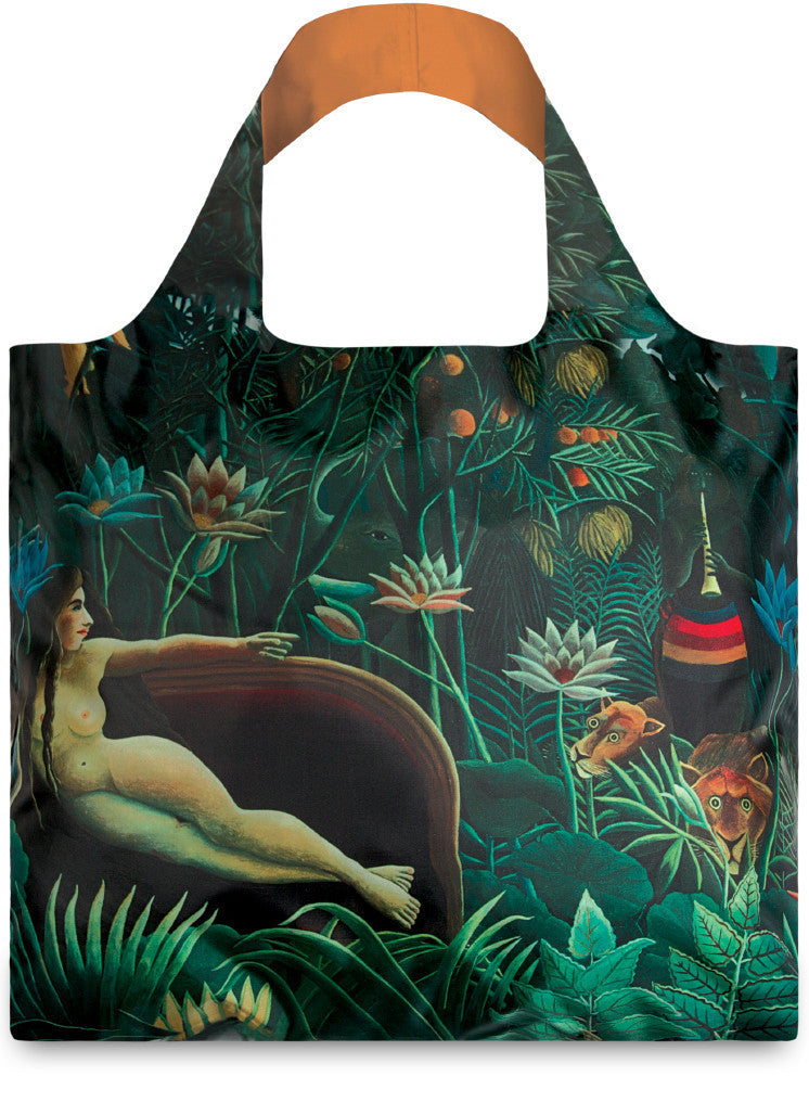 LOQI Tote Bag MUSEUM Collection © MoMA New York - Reusable Shopping Bag with Art Design, Lightweight & Durable for Groceries, Travel, Work & Daily Use
