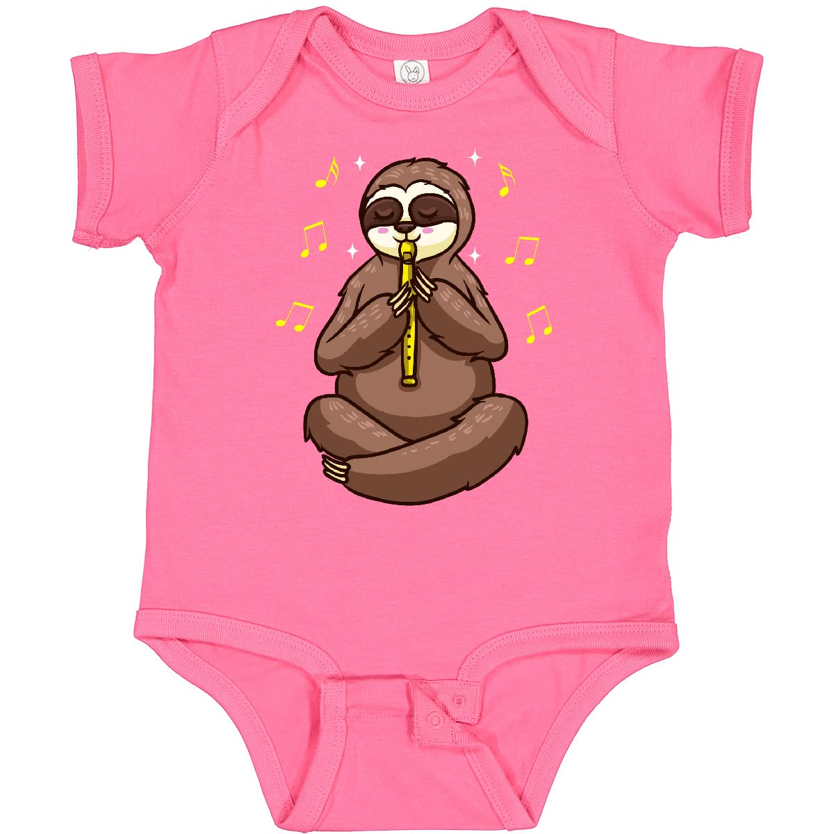 Inktastic Sloth Baby Bodysuit - Cute Animal Print Onesie for Newborns & Infants | Perfect for Playtime, Photo Shoots & Everyday Wear