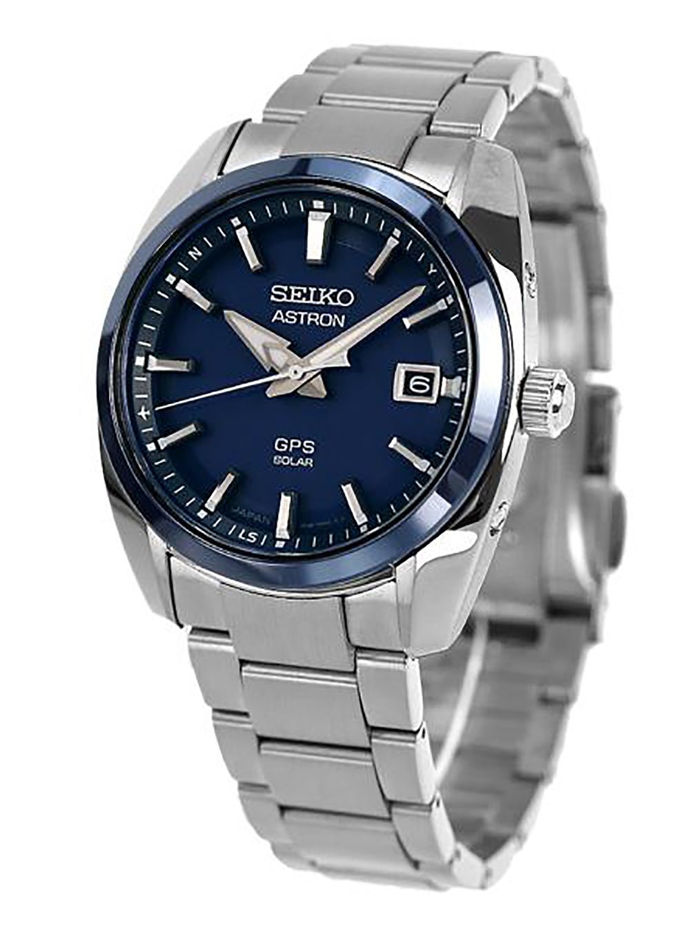 SEIKO ASTRON GLOBAL LINE SBXD003 / SSJ003 GPS Solar Watch - Made in Japan JDM - Luxury Men's Dress Watch for Business & Formal Occasions