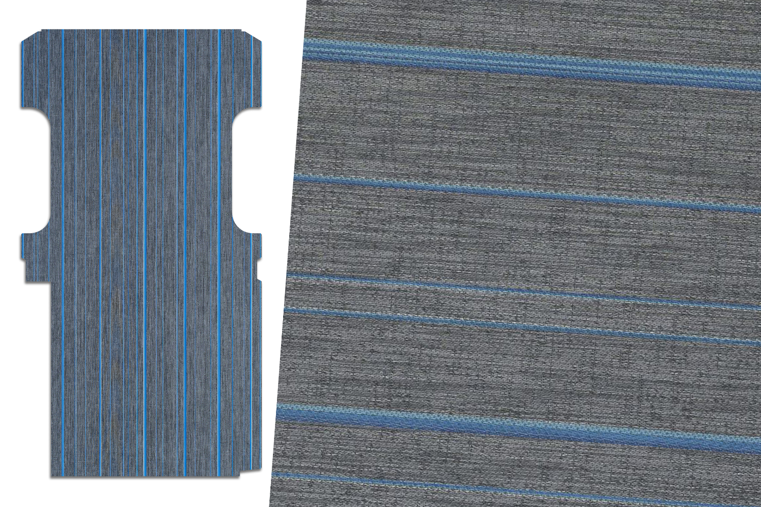 2tec2 Stripes - Moonless Night Blue