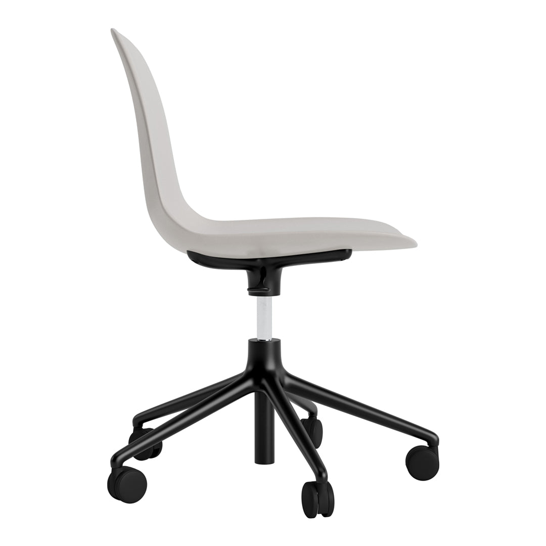 Ergonomic Form Chair with 5W Swivel Base & Gas Lift - Adjustable Office Chair for Home & Workspace - Perfect for Computer Desk, Gaming, and Professional Workstations