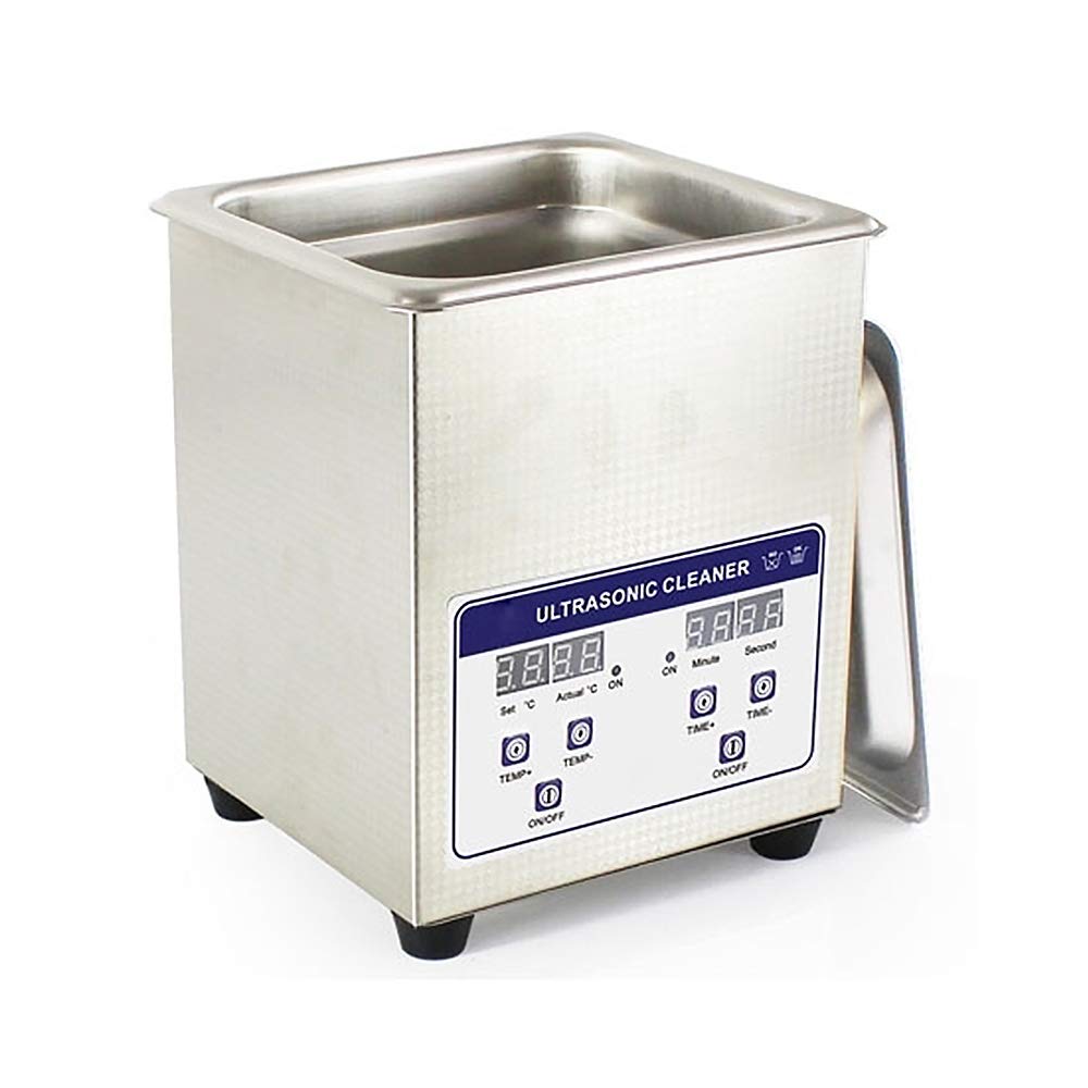 ATO 2L Ultrasonic Cleaner with Timer & Heater - 110V Portable Jewelry Cleaner for Glasses, Watches, Dentures - Perfect for Home & Professional Jewelry Cleaning
