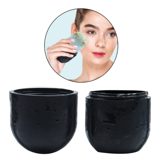 Ice Facial Roller for Face & Skin Care - Anti-Inflammatory Face Icer Roller to Reduce Acne, Fine Lines & Wrinkles - Black | Perfect for Morning Routine & Post-Workout Cooling Relief