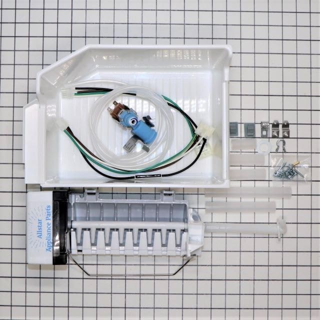 W11517113 & WPW10715709 Replacement Ice Maker - Compatible with Major Refrigerator Brands - Perfect for Home Kitchen, Office, and RV Use