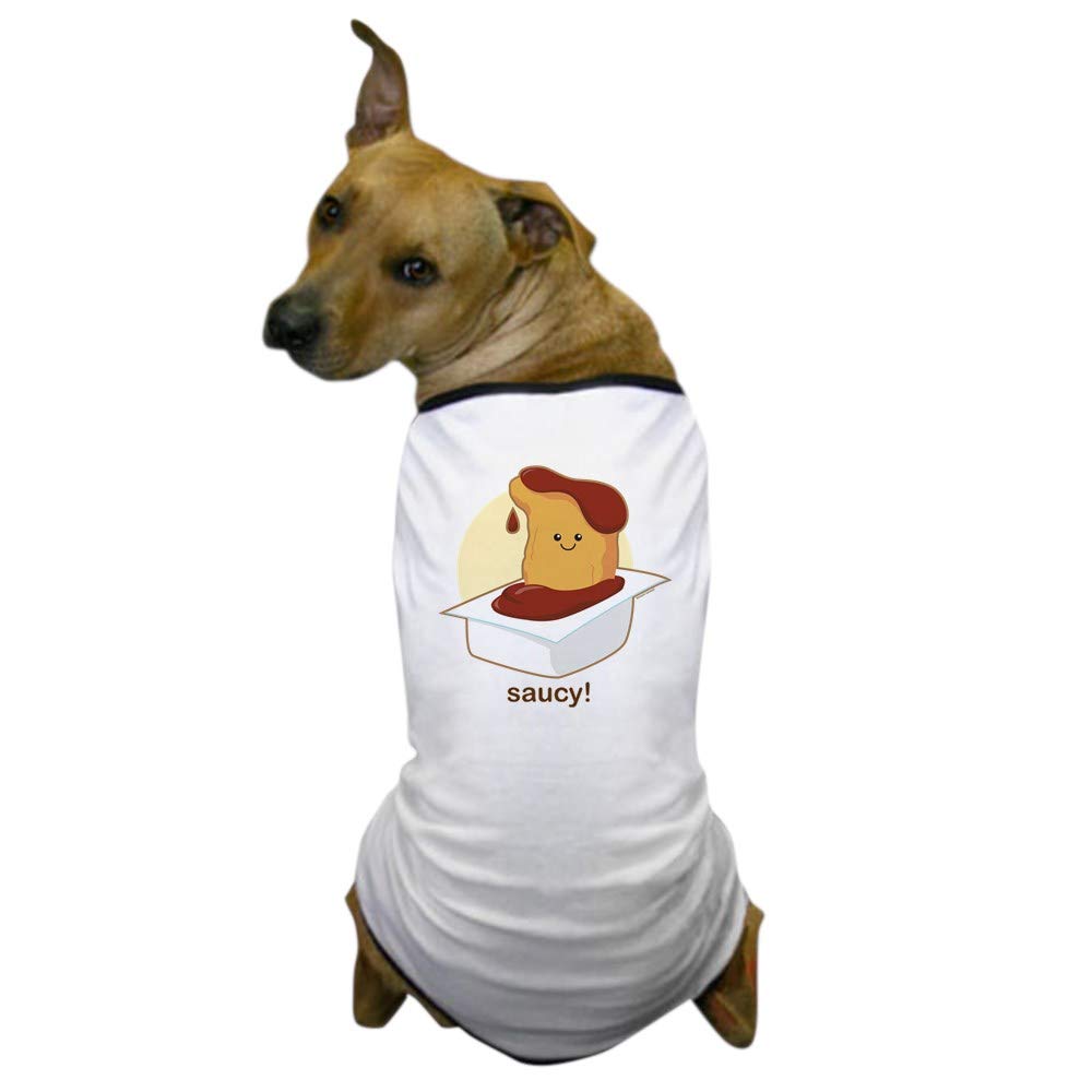 Funny Saucy Dog T-Shirt - Cute Pet Clothing & Costume for Dogs - Perfect for Halloween, Pet Parties & Photo Shoots