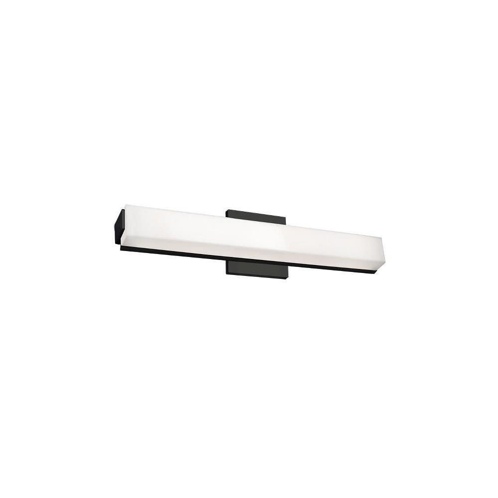 Kuzco Lighting VL47221-BK Latitude Vanity LED Light Fixture - Black Modern Bathroom Mirror Light for Makeup & Shaving - Perfect for Bedroom, Dressing Room & Spa Decor