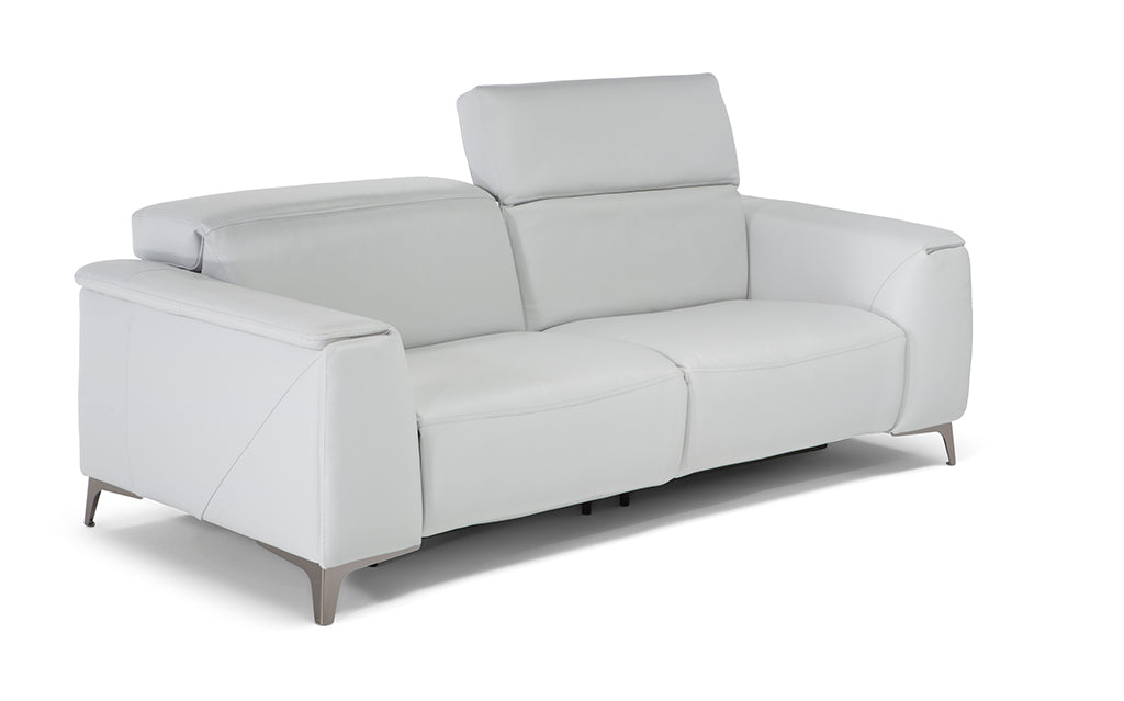 NATUZZI Editions C074 Trionfo Triple Motion Recliner Sectional Sofa - 3-Seater Power Reclining Living Room Couch with Adjustable Headrest & Lumbar Support | Perfect for Home Theater, Family Room & Lounge Relaxation