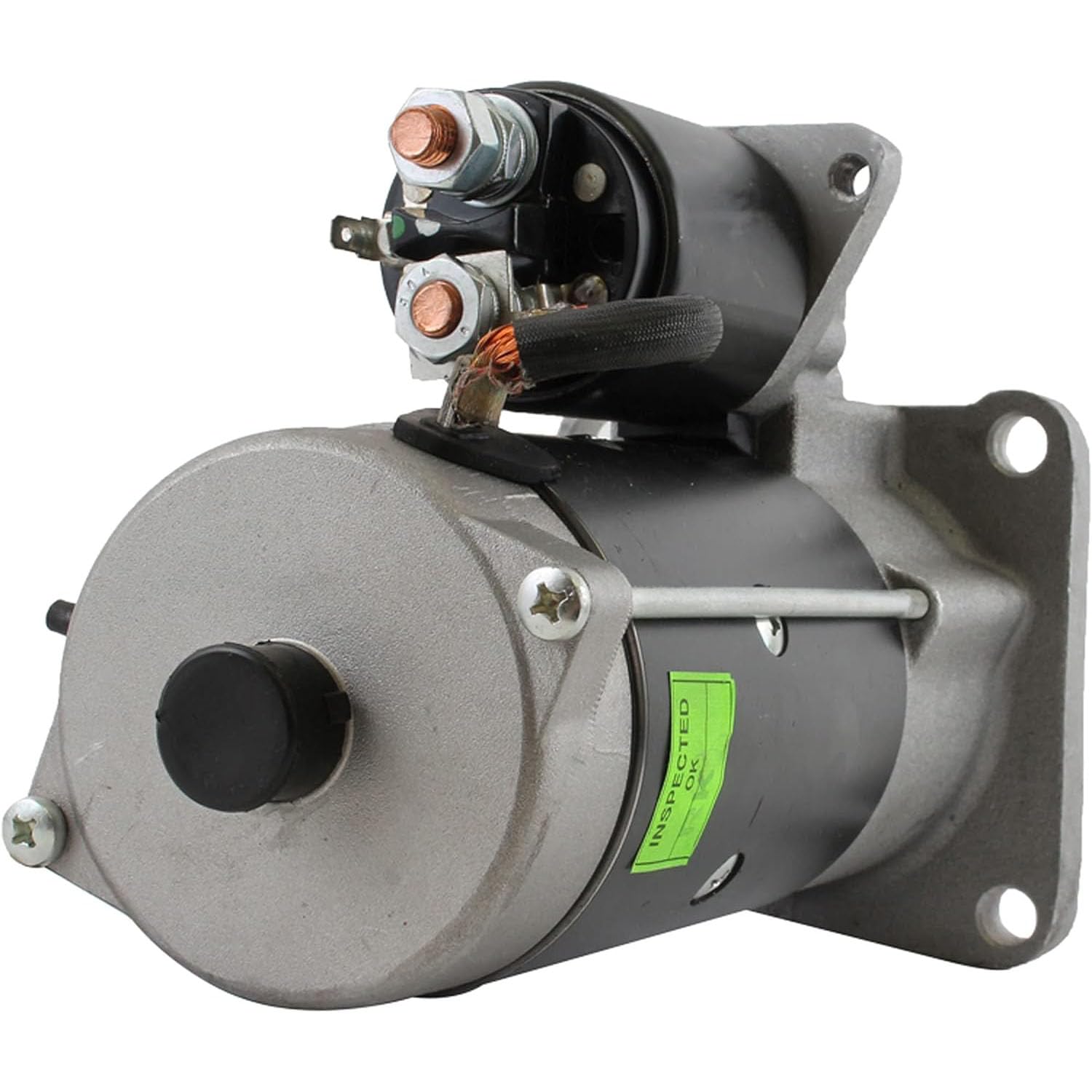 Discount Starter & Alternator 18374N - Compatible with Case JX 100U, 1095N, 70U, 90U, 95, 4835 & New Holland TK 100A, 90A/MA, LB75, 5530HC, 5635, 7635, TT65, 75, 75A, 4230, 4330V, 4430N, 4430V, TN70F, 75F/FA, 95FA/VA - Perfect for Tractor & Heavy Equipment Repair