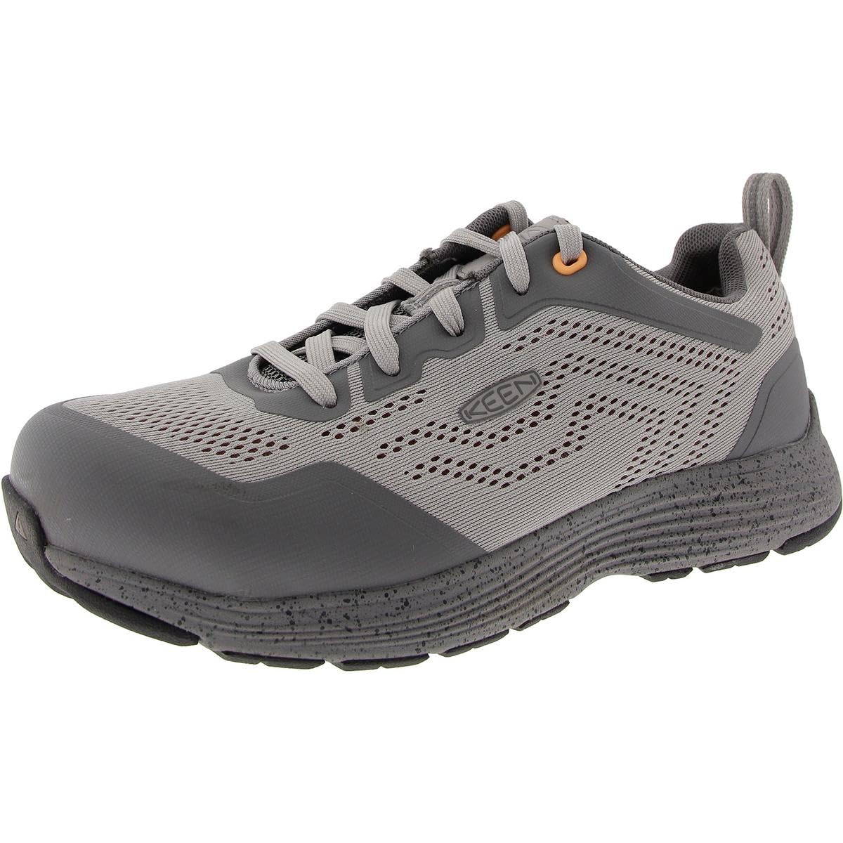 KEEN Utility Women's Sparta 2 Low Height Alloy Toe ESD Industrial Work Shoes - Lightweight Safety Footwear for Electricians, Warehouse & Construction Workers
