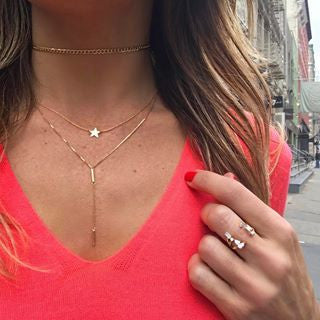 Mini Cuban Link Choker Necklace - 14K Gold Plated Stainless Steel Chain for Women | Perfect for Layering, Everyday Wear & Special Occasions