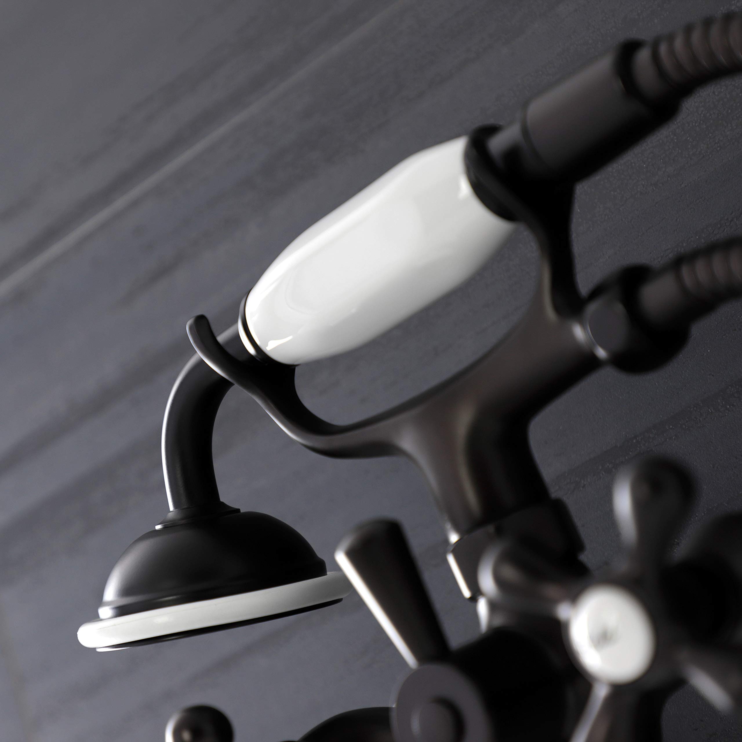 Kingston Brass KS226ORB Clawfoot Bathtub Faucet in Oil Rubbed Bronze - 9