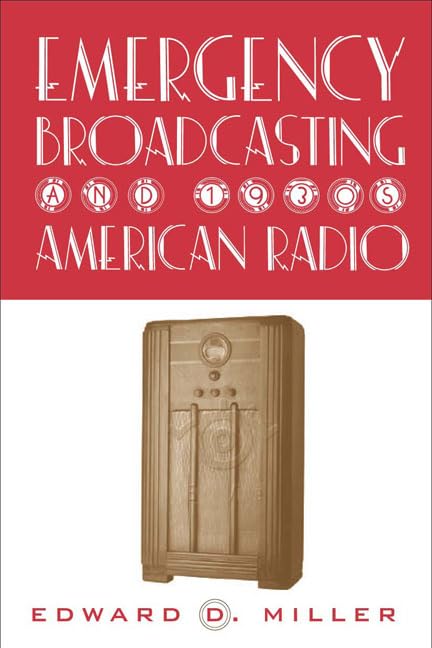 Vintage 1930s American Radio - Emergency Broadcasting & Retro Home Decor | Perfect for Collectors, History Buffs & Themed Room Decor