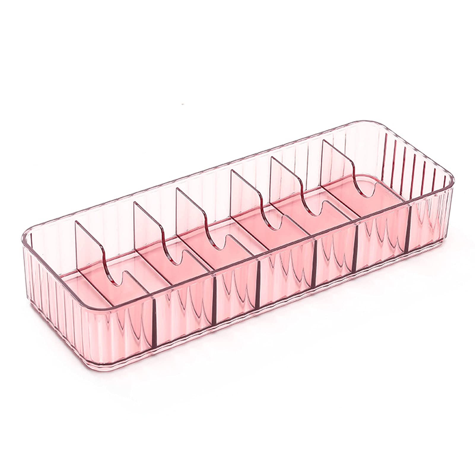 Multi-Purpose Storage Box for Cables & Chargers - Large Anti-Tangle Dust-Proof Desk Organizer with Ample Space | Perfect for Home Office, Travel & Electronics Organization (Red)
