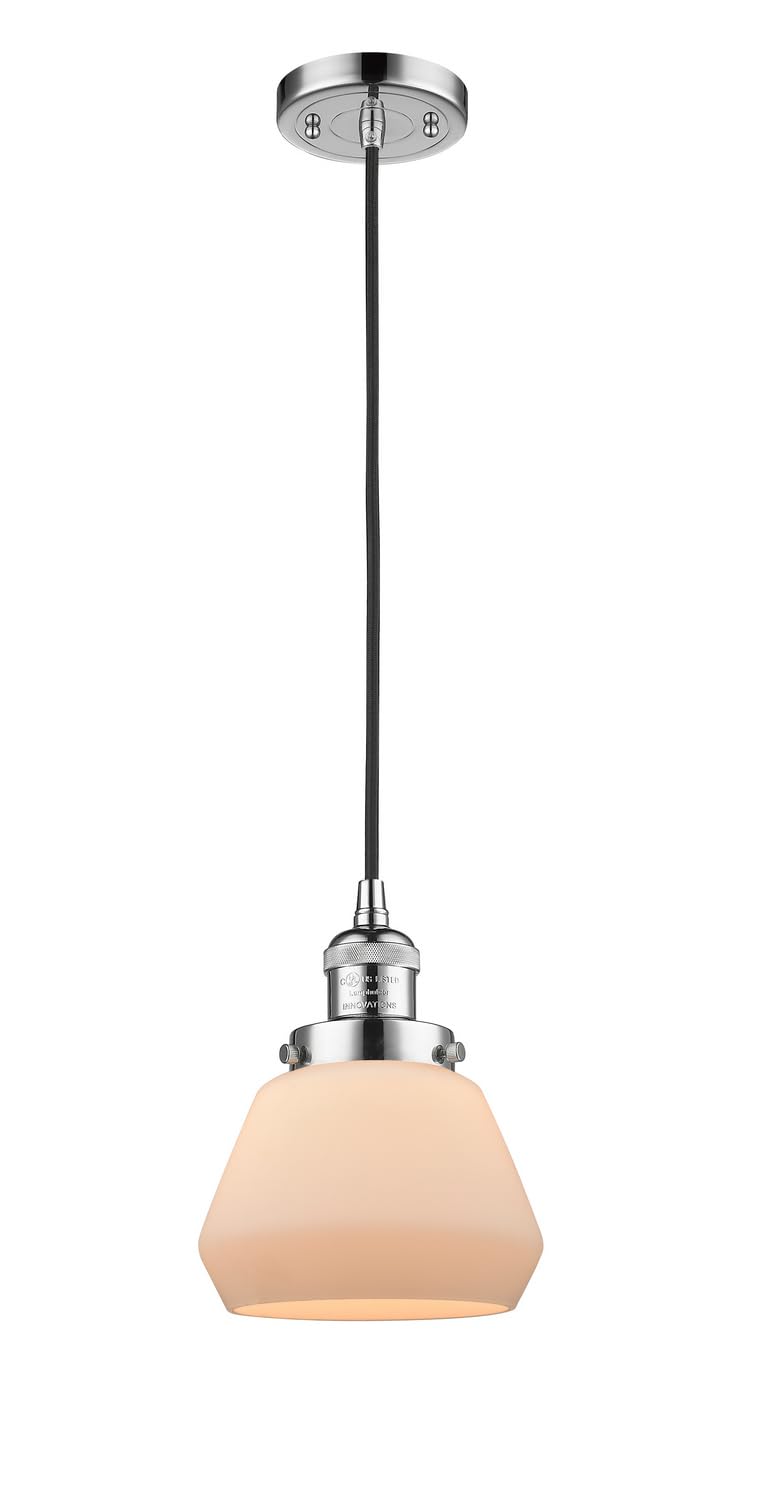 Innovations 201C-PC-G171-LED Mini Pendant Light Fixture - Polished Chrome Finish - Modern LED Lighting for Kitchen Island, Dining Room & Bar Counter