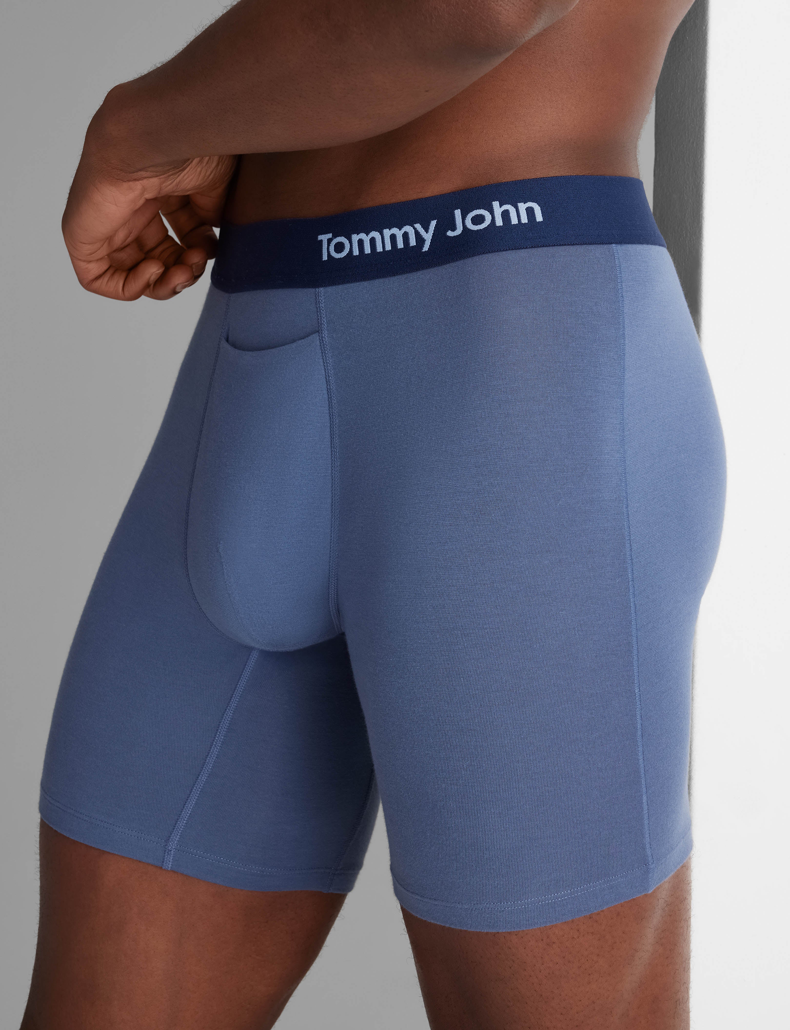 Breathable Cotton Mid-Length Boxer Briefs - 6 Pack for Men | Soft Comfort Underwear for Daily Wear, Workout & Sleep