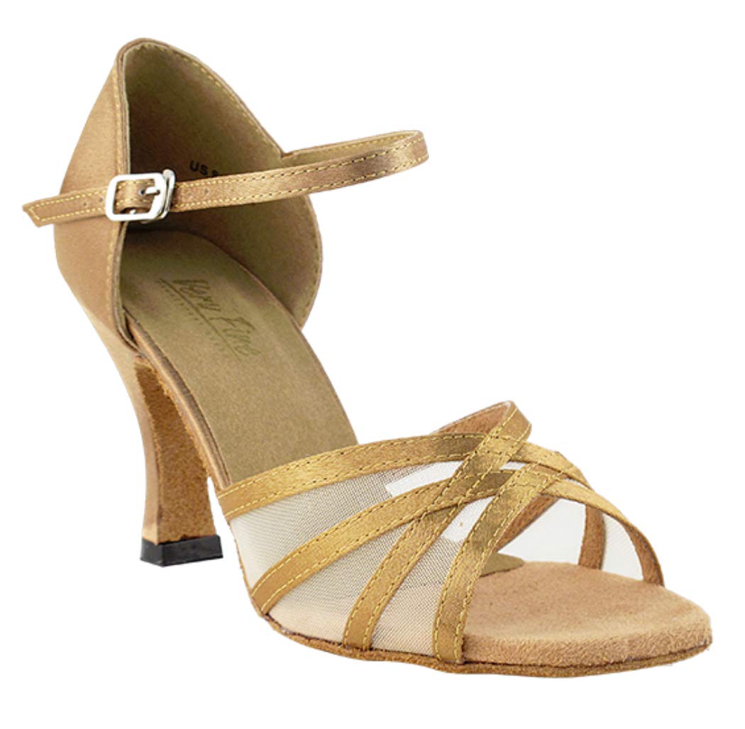 Best Latin Dance Shoes for Women - Professional Salsa & Ballroom Shoes with 1.3