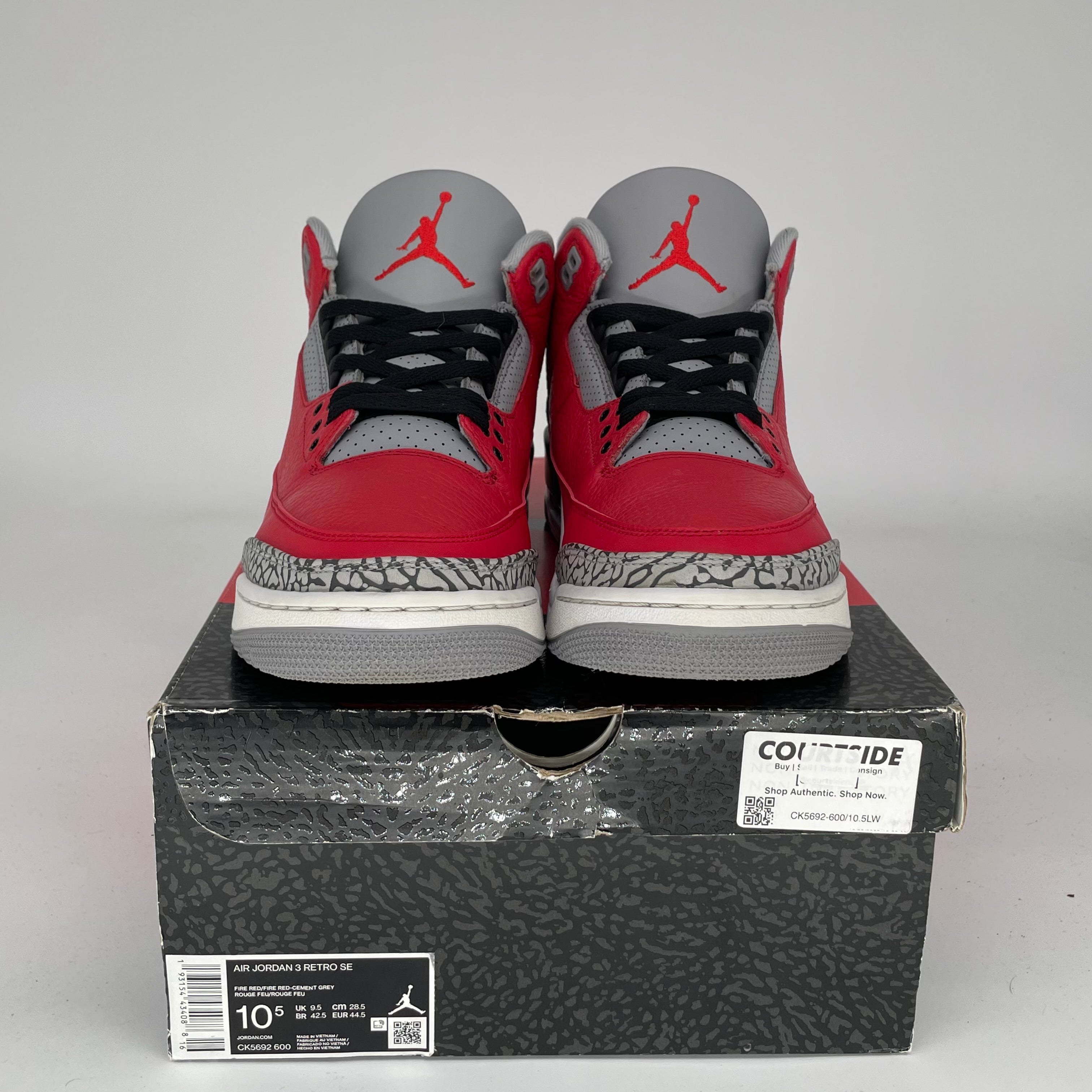 AIR JORDAN 3 UNITE Retro Sneakers Men's Size 10.5 - Style CK5692-600 | Basketball Shoes for Men, Streetwear Fashion & Casual Wear