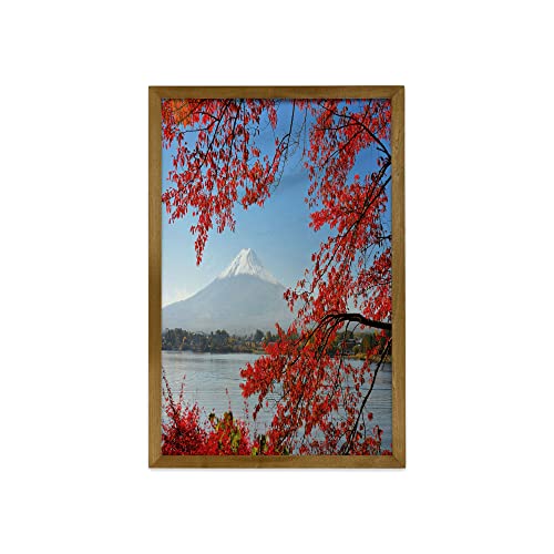 Vermilion Pale Sky Blue