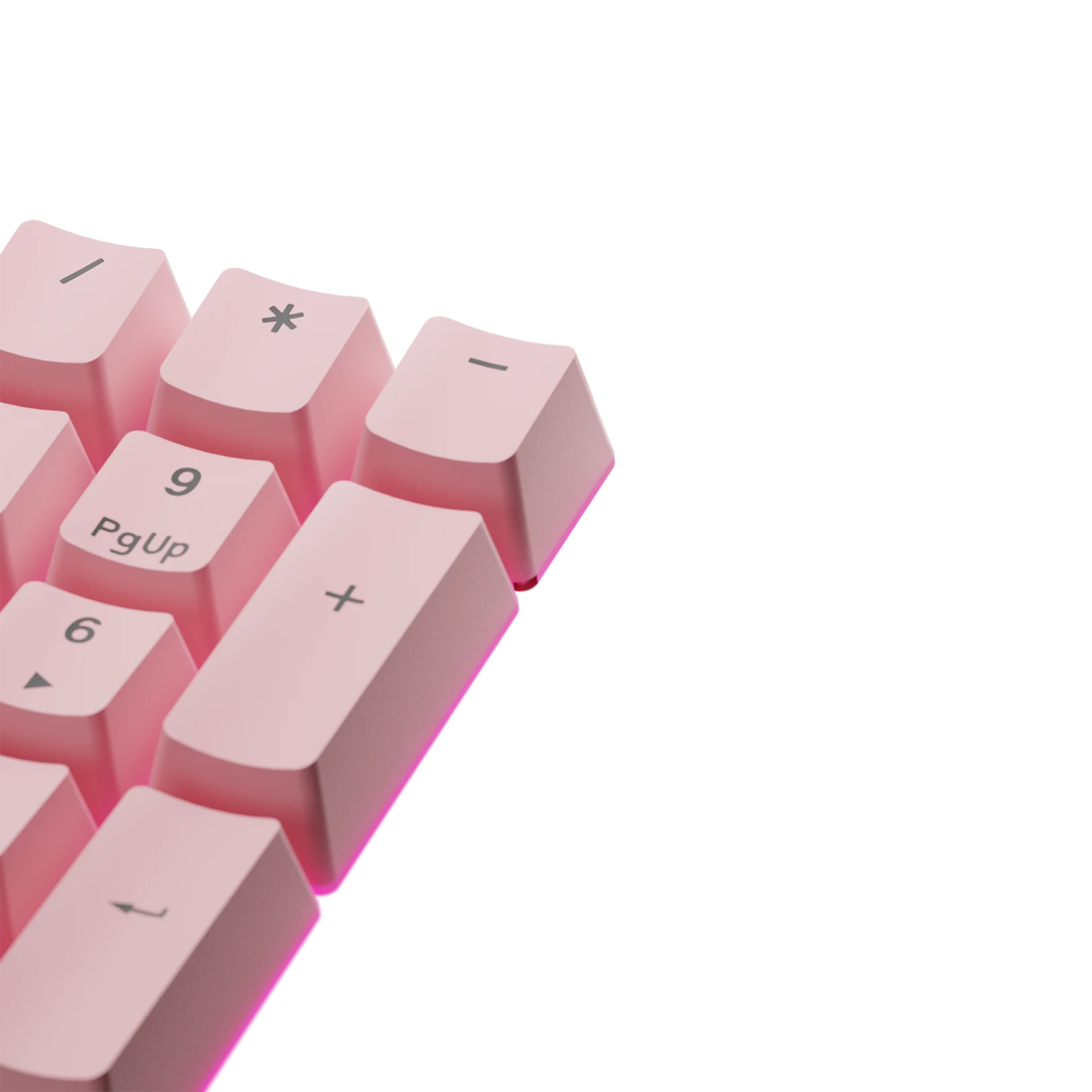 Custom Keycaps for Mechanical Keyboards - Potion Pink Cherry MX Switches - Perfect for Gaming, Typing & Office Work