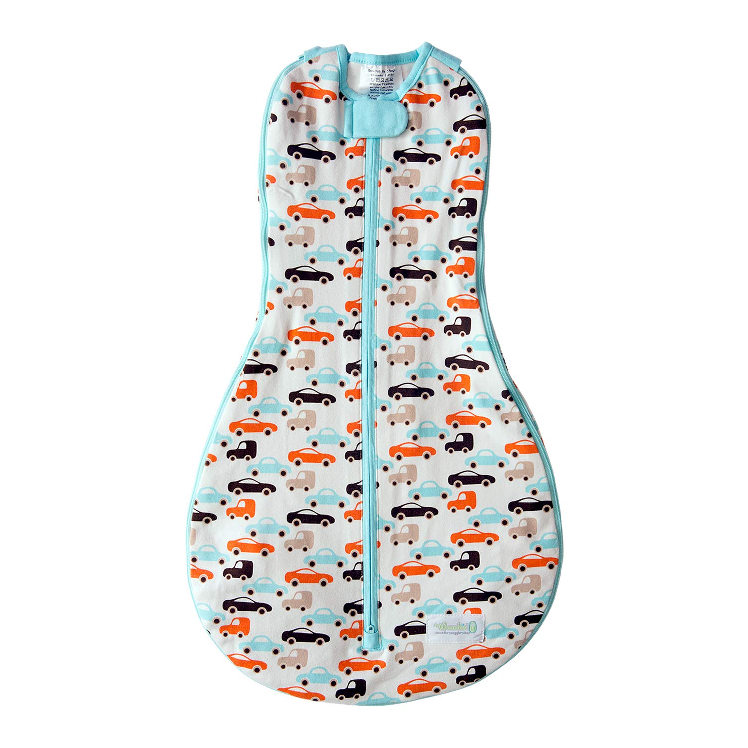 Woombie Grow with Me Baby Swaddle - Convertible Infant Swaddle for 0-9 Months | Expands to Wearable Blanket for Babies Up to 18 Months | Soft & Safe for Boys & Girls | Perfect for Sleeping, Swaddling & Comfort