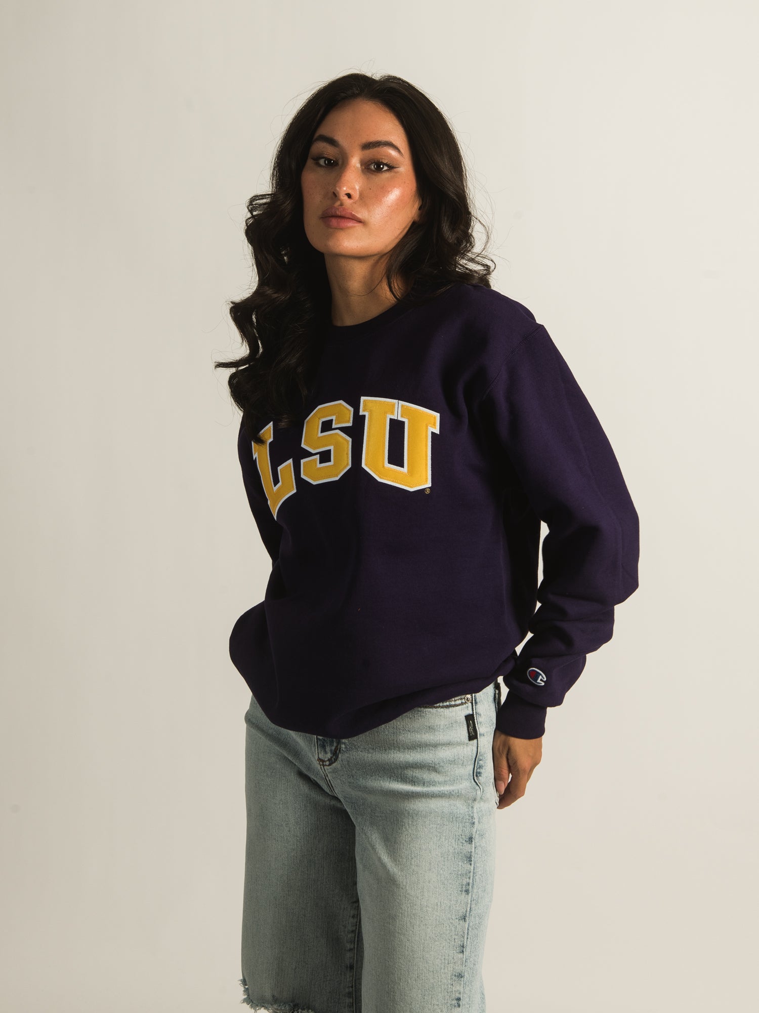 Champion Eco PowerBlend Crewneck Sweatshirt - Soft & Sustainable Cotton Blend - Men's & Women's Casual Wear for Gym, Lounge & Everyday Comfort
