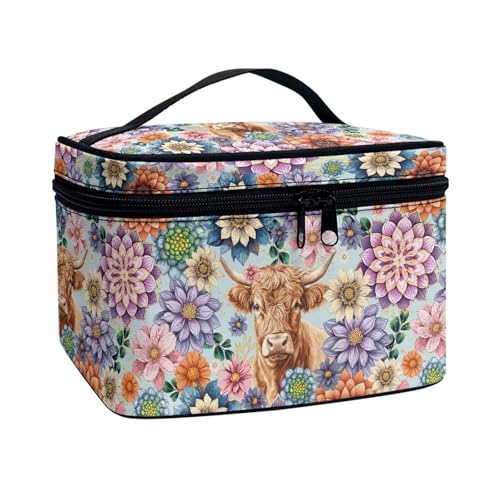 Boho Mandala Highland Cattle