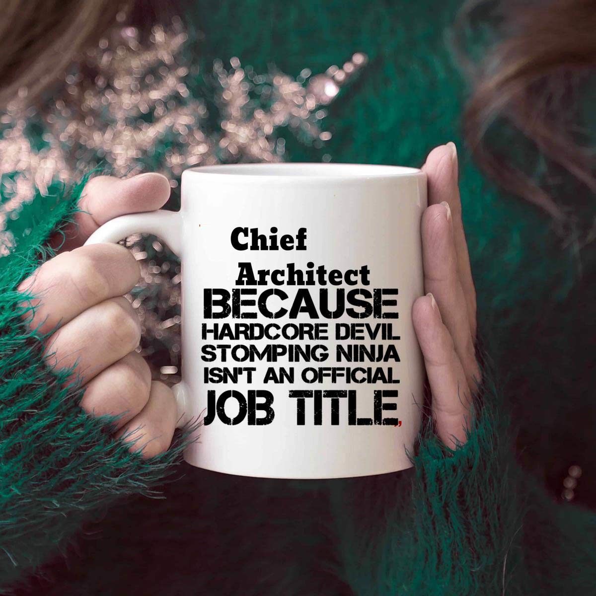 Best 11Oz Chief Architect Coffee Mug - Funny Architect Gift for Men & Women - Perfect for Office, Home, or Construction Site Use