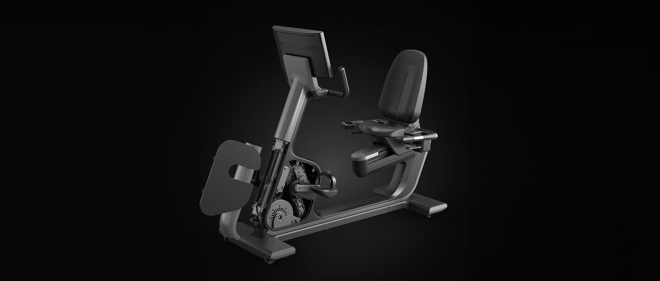 Matrix R30 XER Recumbent Exercise Bike - Low-Impact Cardio Workout for Home Gym, Seniors & Physical Therapy - Perfect for Indoor Cycling & Rehabilitation Training