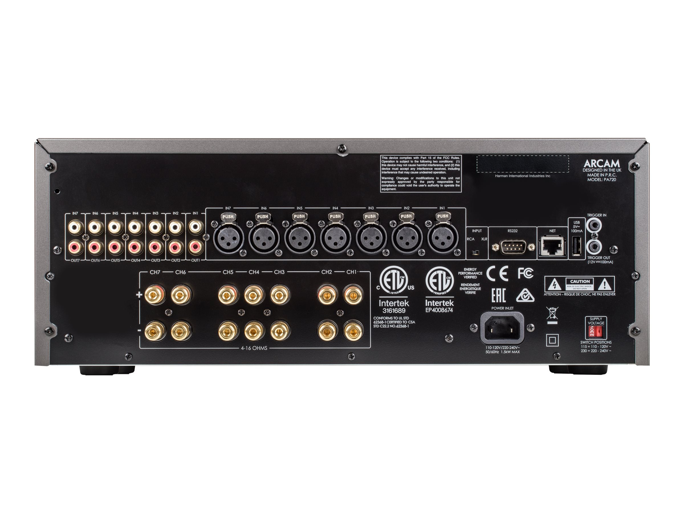 Arcam HDA PA720 High-Performance Power Amplifier - Perfect for Home Theater & Audiophile Sound Systems