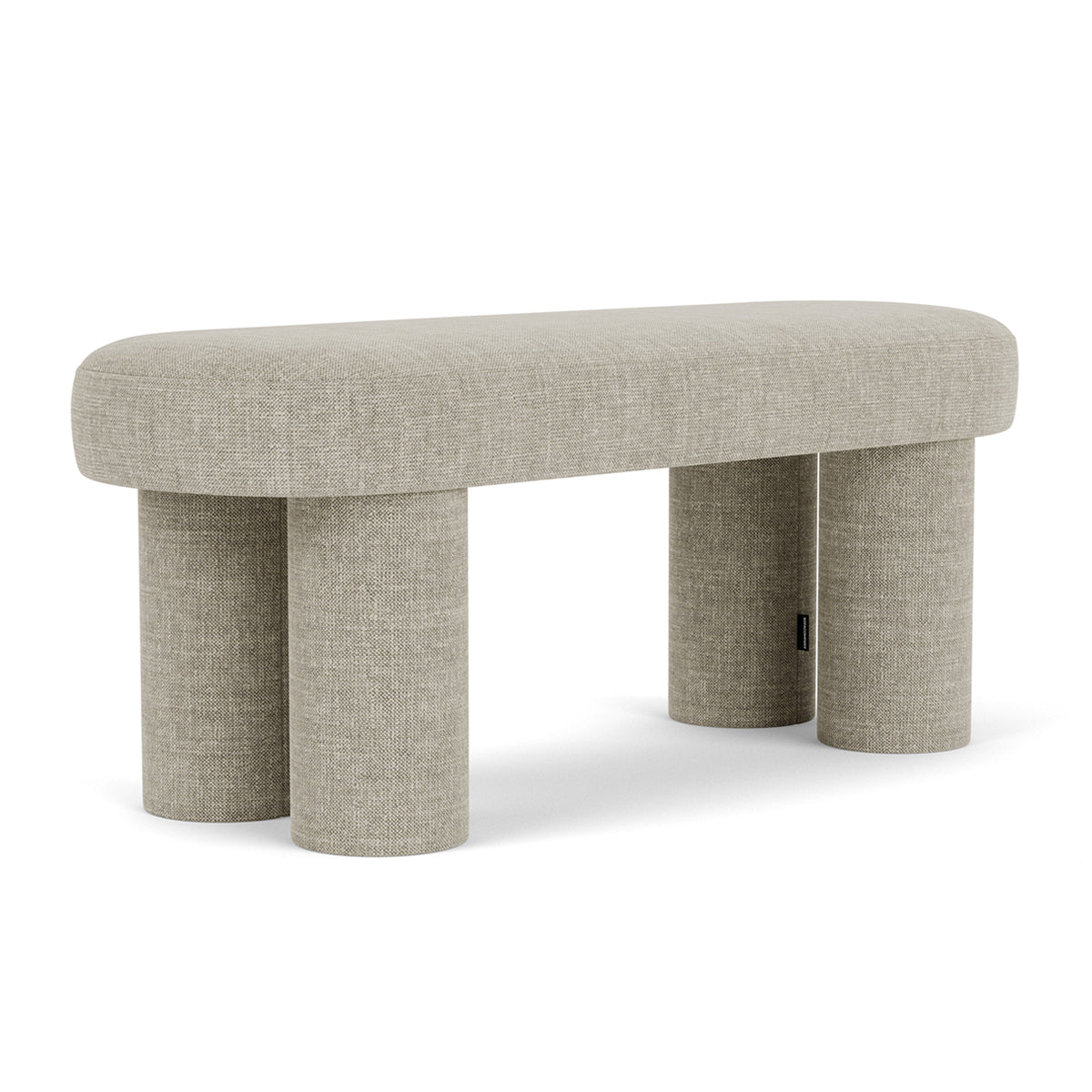 Charlie Fabric Bench - Stylish and Comfortable Upholstered Bench for Living Room, Bedroom, or Entryway | Perfect for Seating, Storage, and Home Decor