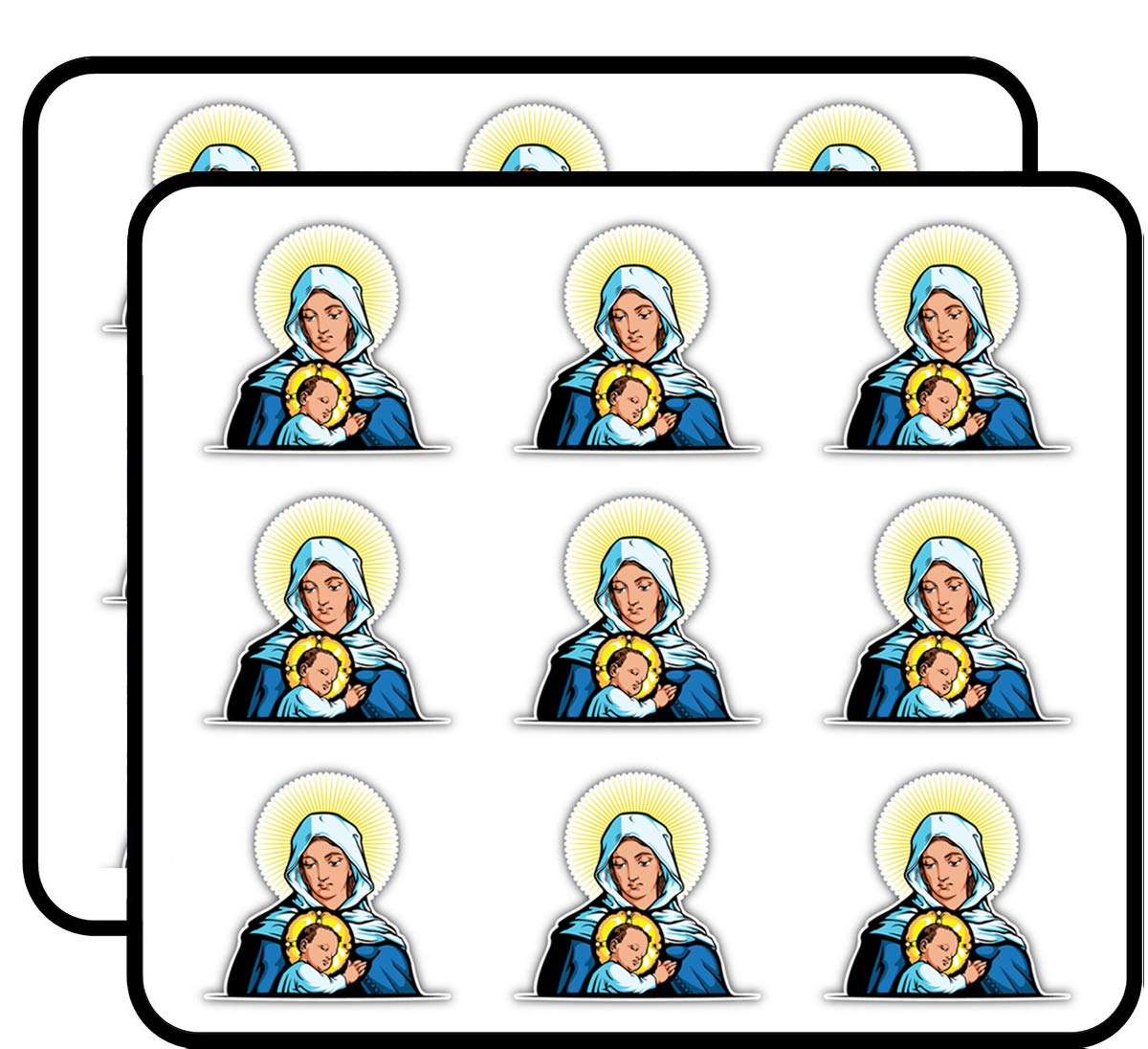 Religious Stickers for Scrapbooking - 18 Pack 2