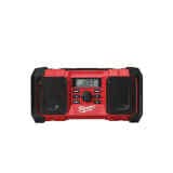 Milwaukee 2890-20 M18 Jobsite Radio - Portable Bluetooth Worksite Speaker with USB Charging - Perfect for Construction Sites, Workshops & Outdoor Projects