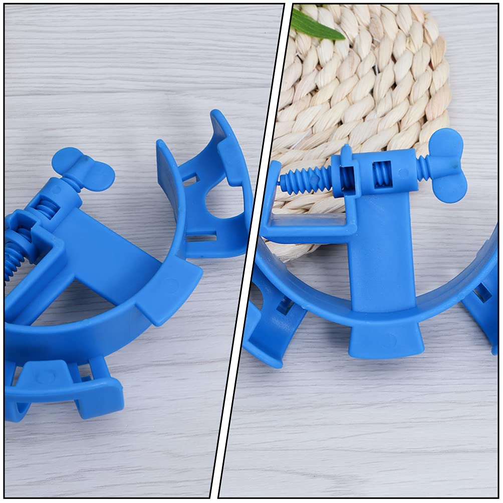 Balacoo 4pcs Aquarium Water Changer Hose Clamp - Plastic Fish Tank Clips for Secure Outlet Fixing, Premium Aquarium Accessories for Fish Tank Maintenance and Water Change