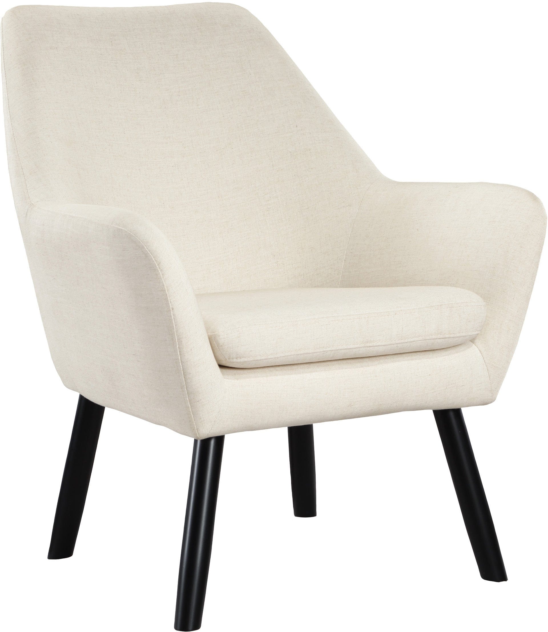 Office Star Della Mid Century Modern Office Chair - Ergonomic Desk Chair for Home & Office Workspace - Comfortable Mid Back Swivel Task Chair with Padded Seat