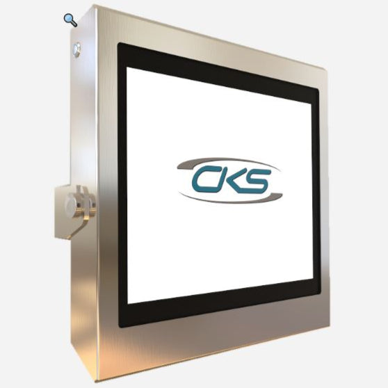 CKS X17 Rugged Industrial Touchscreen Monitor - Waterproof & Shockproof Panel PC for Harsh Environments - Ideal for Factory Automation, Outdoor Kiosks, and Marine Applications
