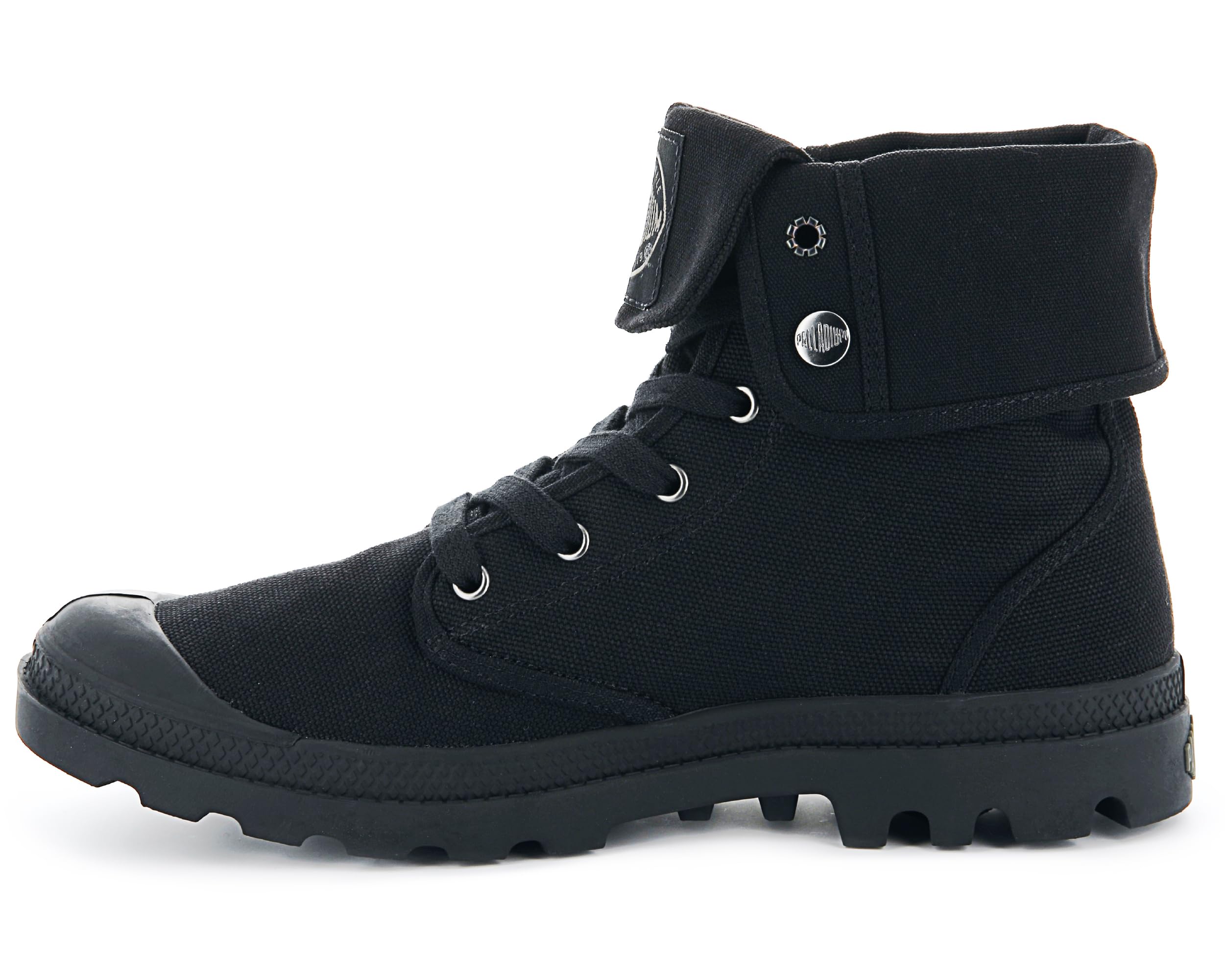 Palladium Men's Baggy Canvas Boots - Waterproof & Comfortable Military Style Boots for Hiking, Work & Outdoor Adventures