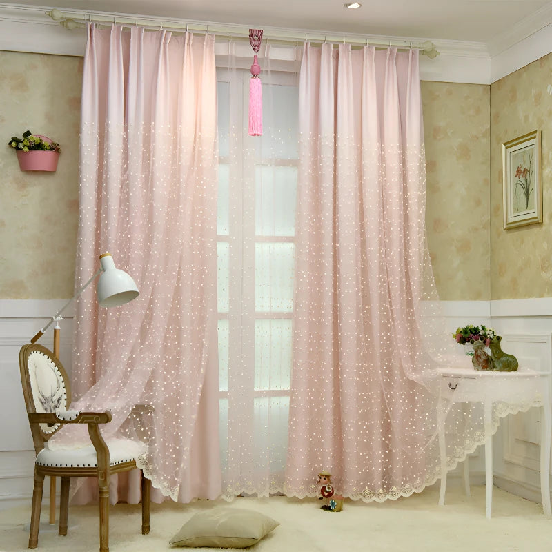 Gia Two-Layer Solid Room Darkening Blackout Custom Curtains - Thermal Insulated Window Drapes for Bedroom, Living Room & Nursery - Perfect for Light Control and Privacy