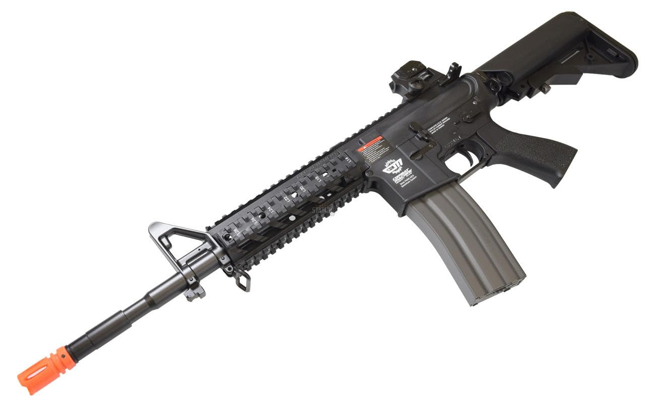 G&G Combat Machine CM16 Raider AEG Airsoft Gun - Black | High-Performance Electric Rifle for Outdoor Skirmishes & Tactical Training